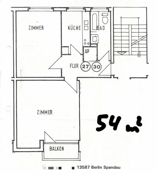Zuhause mit 2 Zimmern in Berlin Spandau — photo 1
